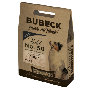 Bubeck - No. 50 Wildfleisch - weizenfrei - Trockenfutter 1 Kg / 6 Kg / 12,5 Kg